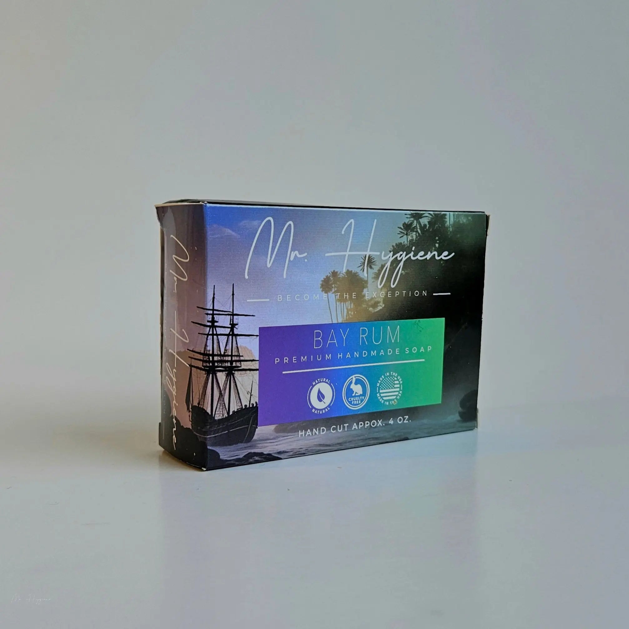 Bay Rum Mens Soap Product Shoot