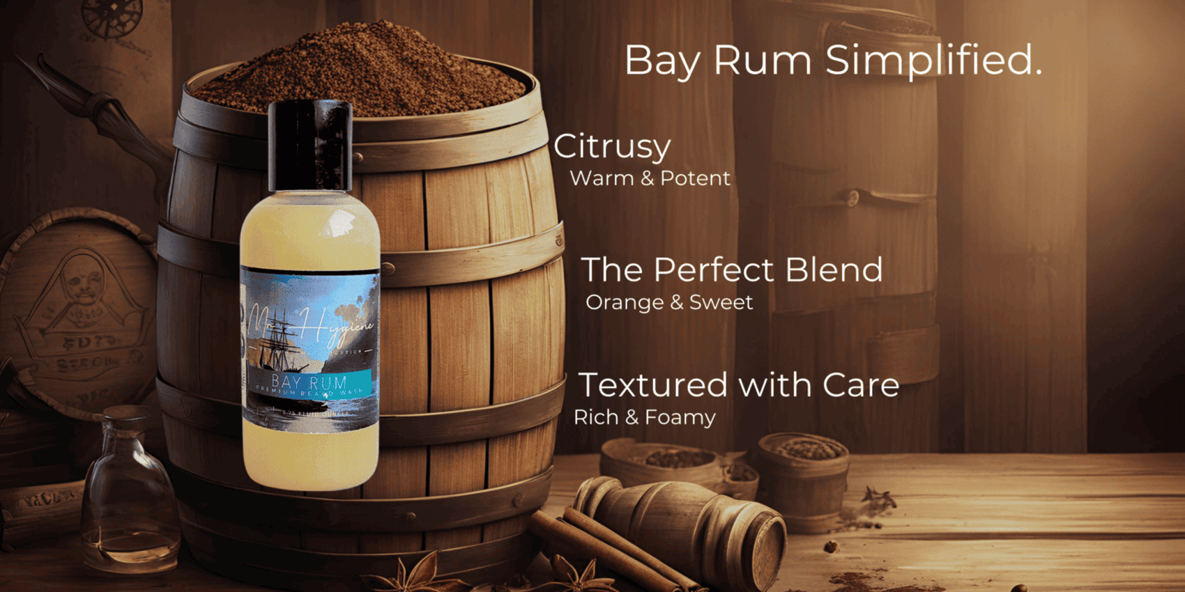Bay Rum Beard Wash Online