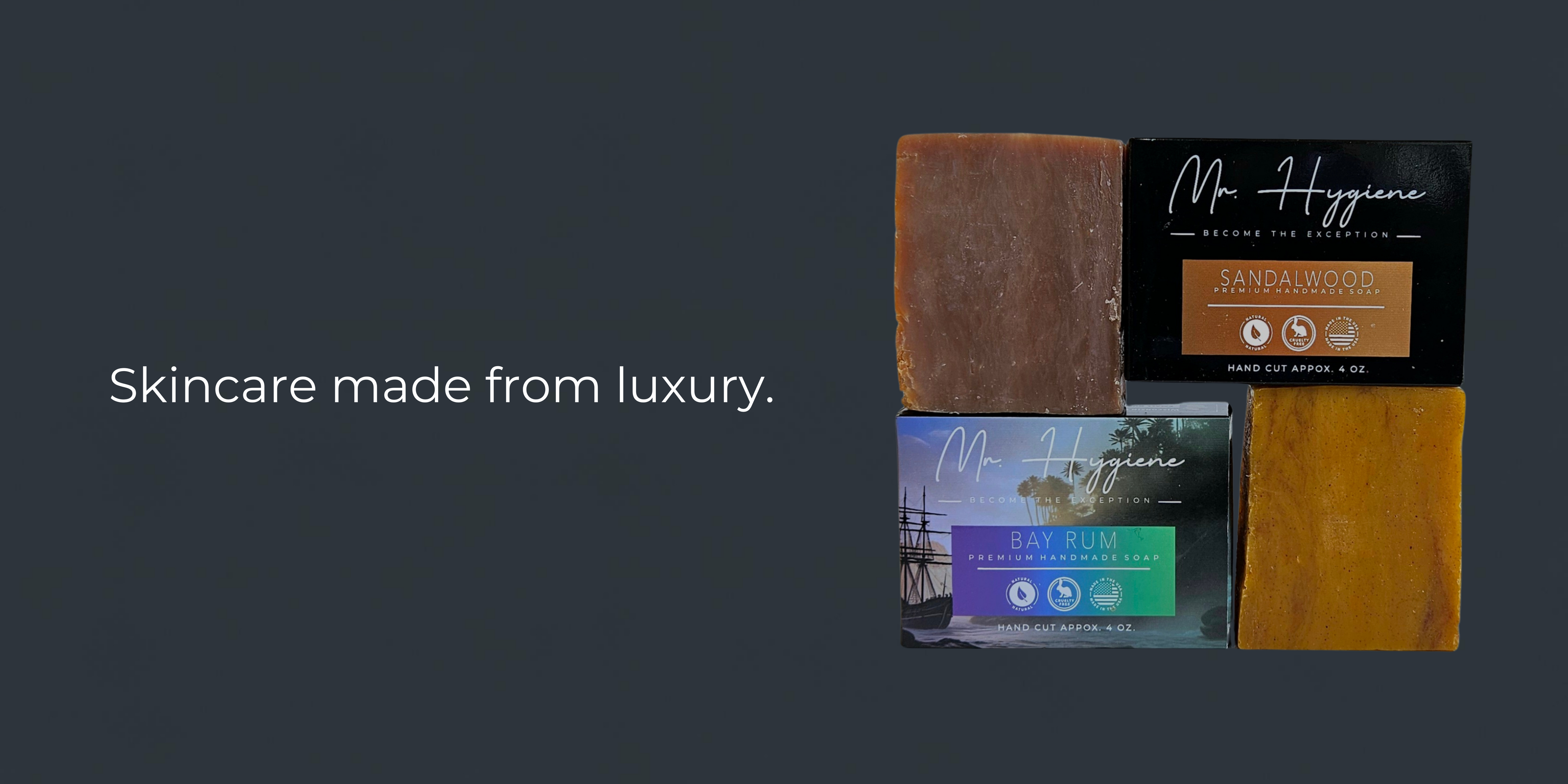 Bay Rum and Sandalwood Bar Soaps