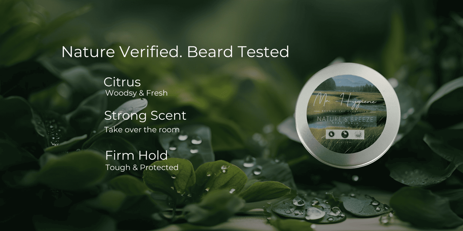 Organic Beard Balm Badges