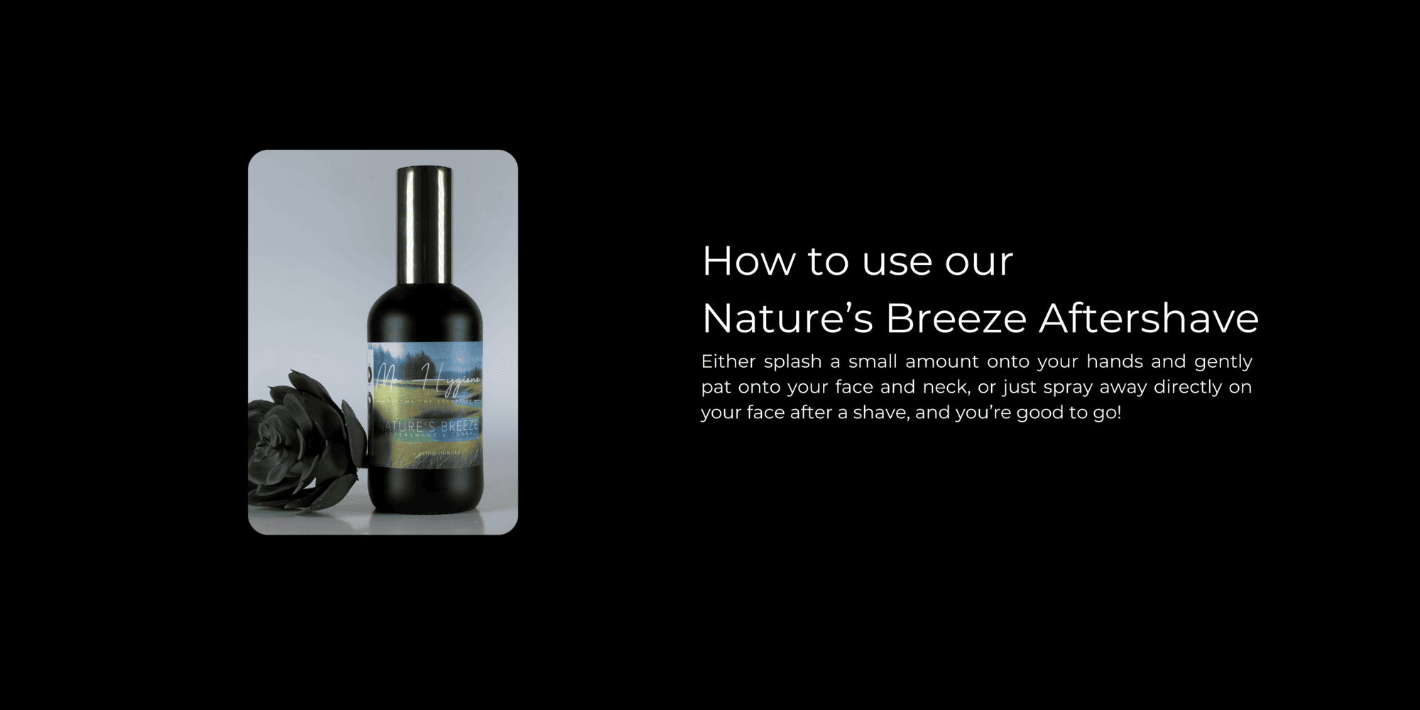 Natural Aftershave How to Use