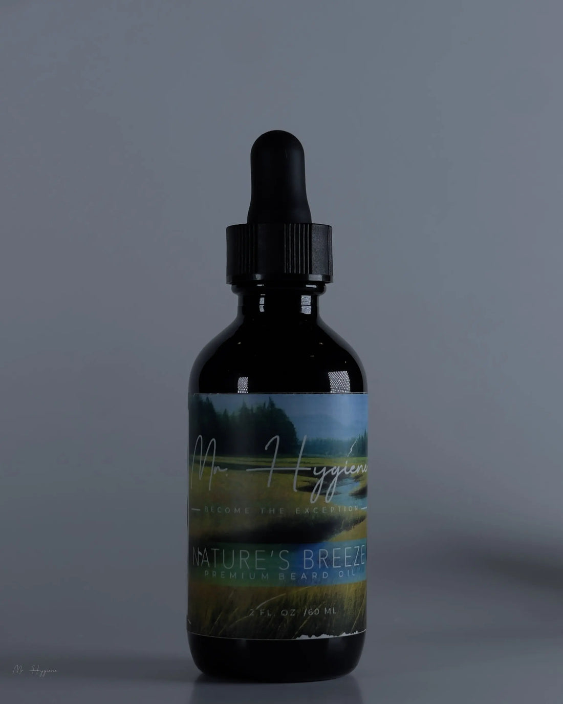 Organic Beard Oil with white background