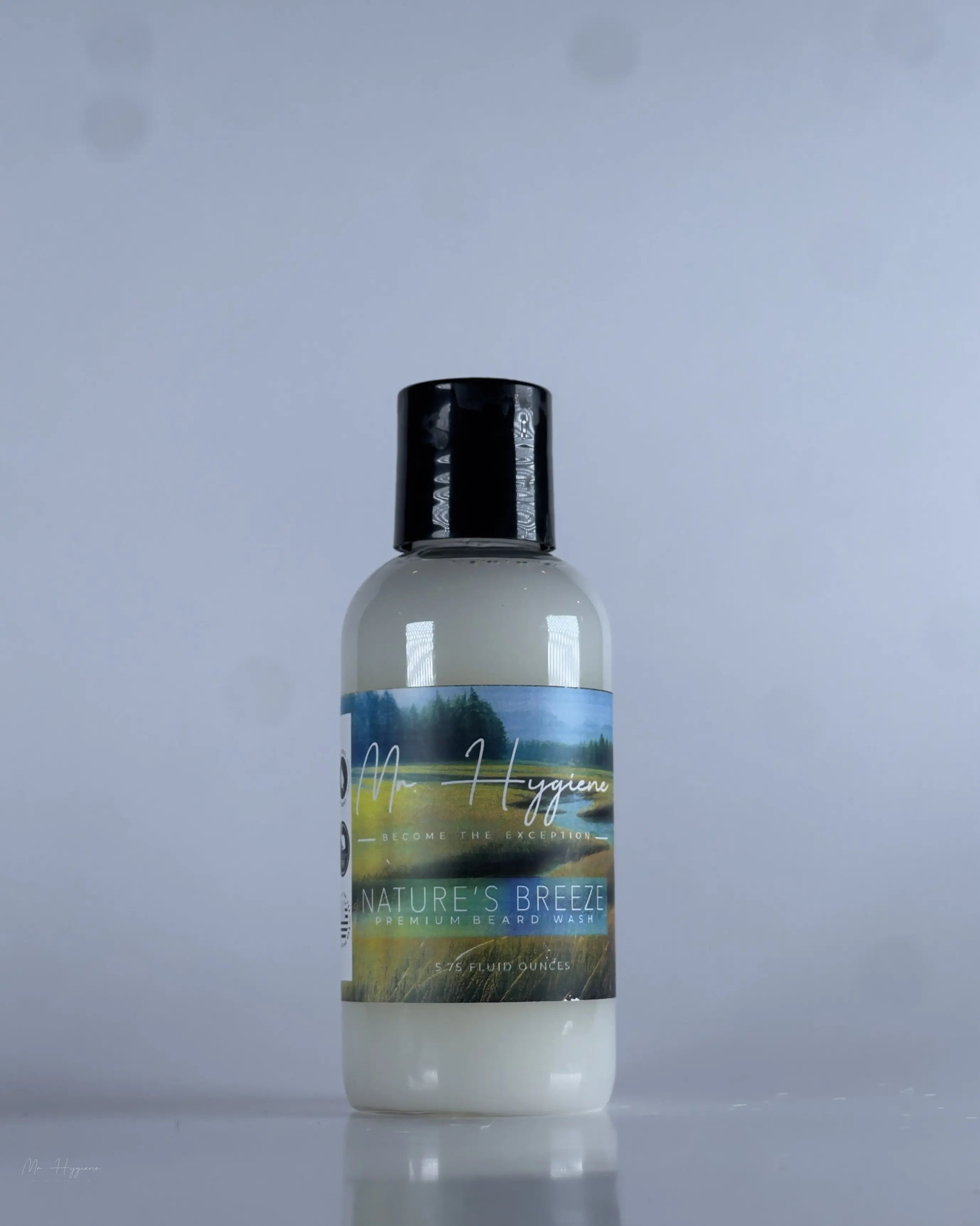 Organic Beard Wash with white background