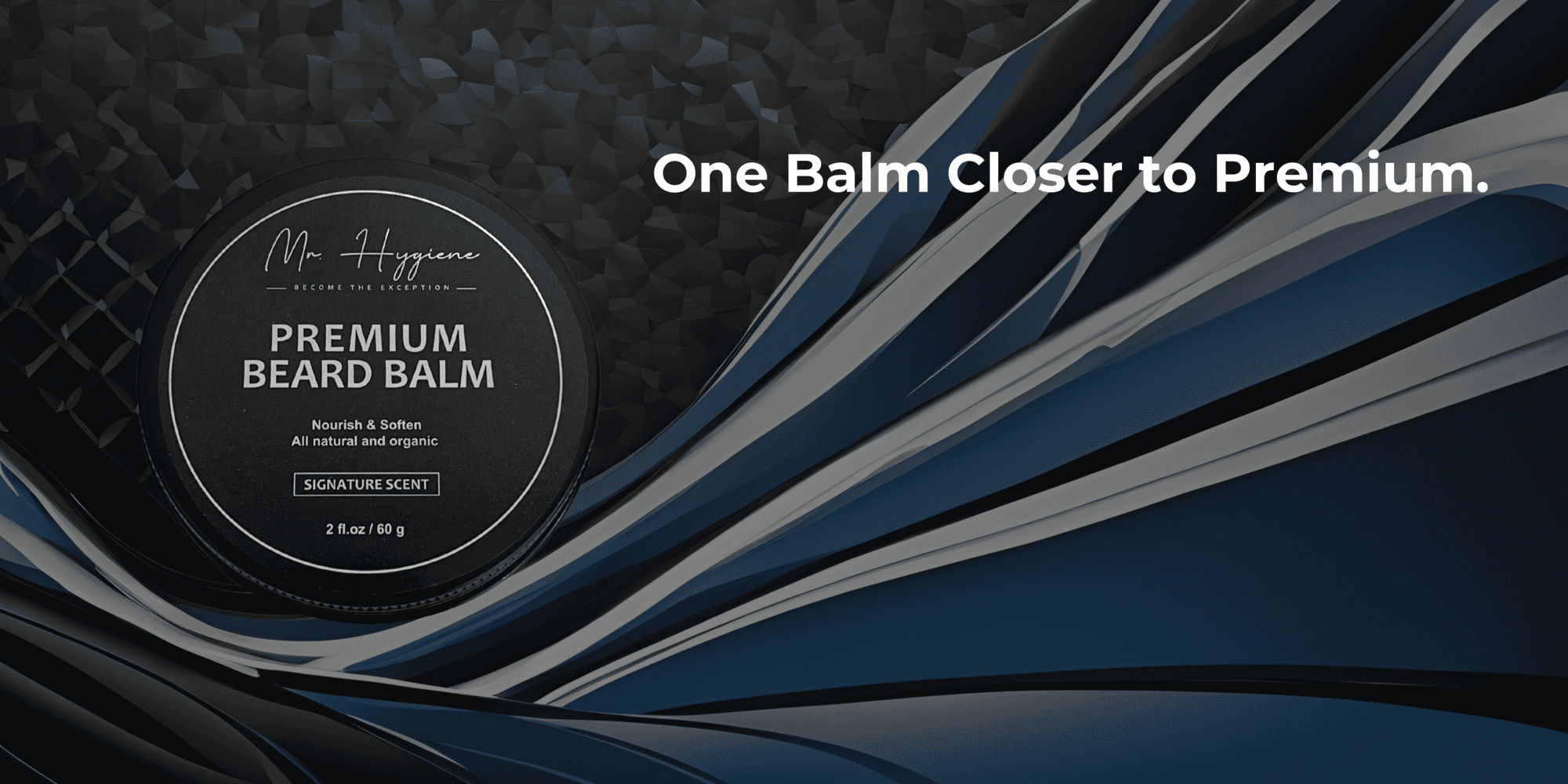 Premium Beard Balm Banner