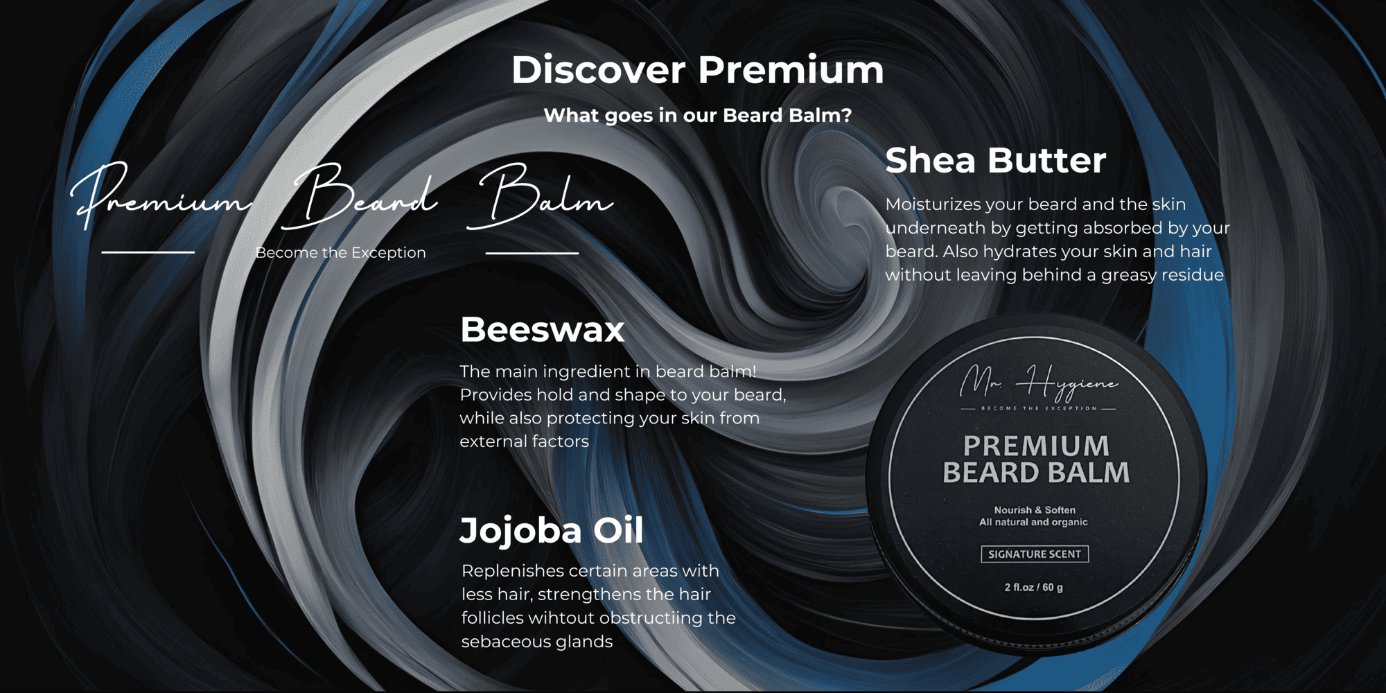 Premium Beard Balm Ingredients