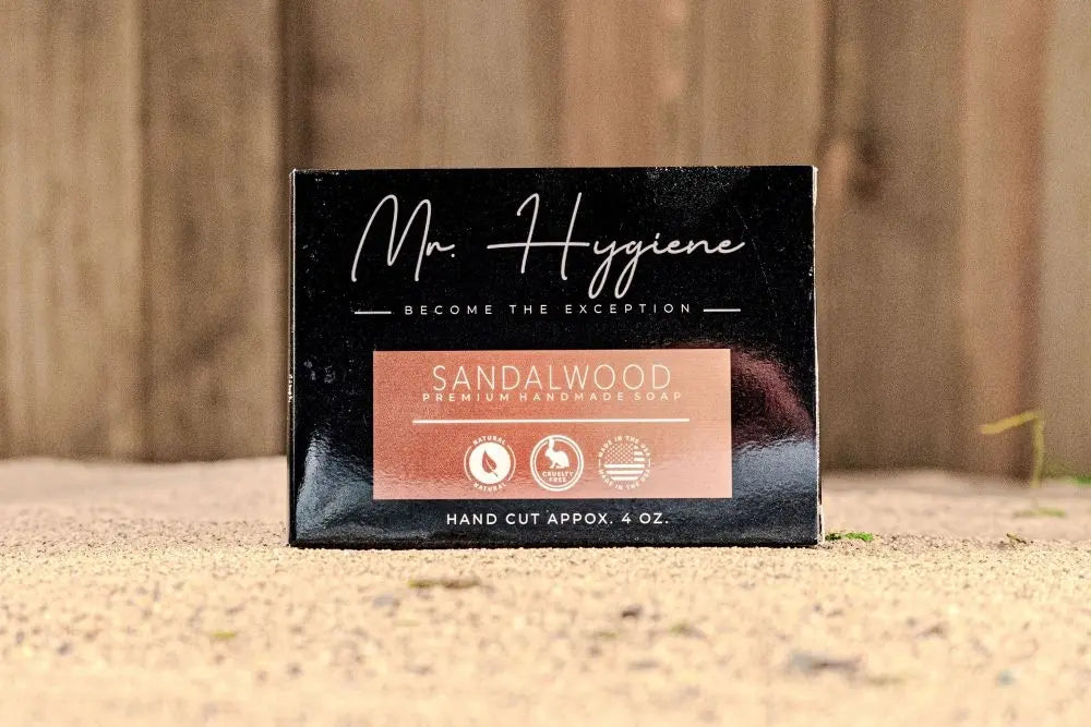 Sandalwood Soap Box in Sand
