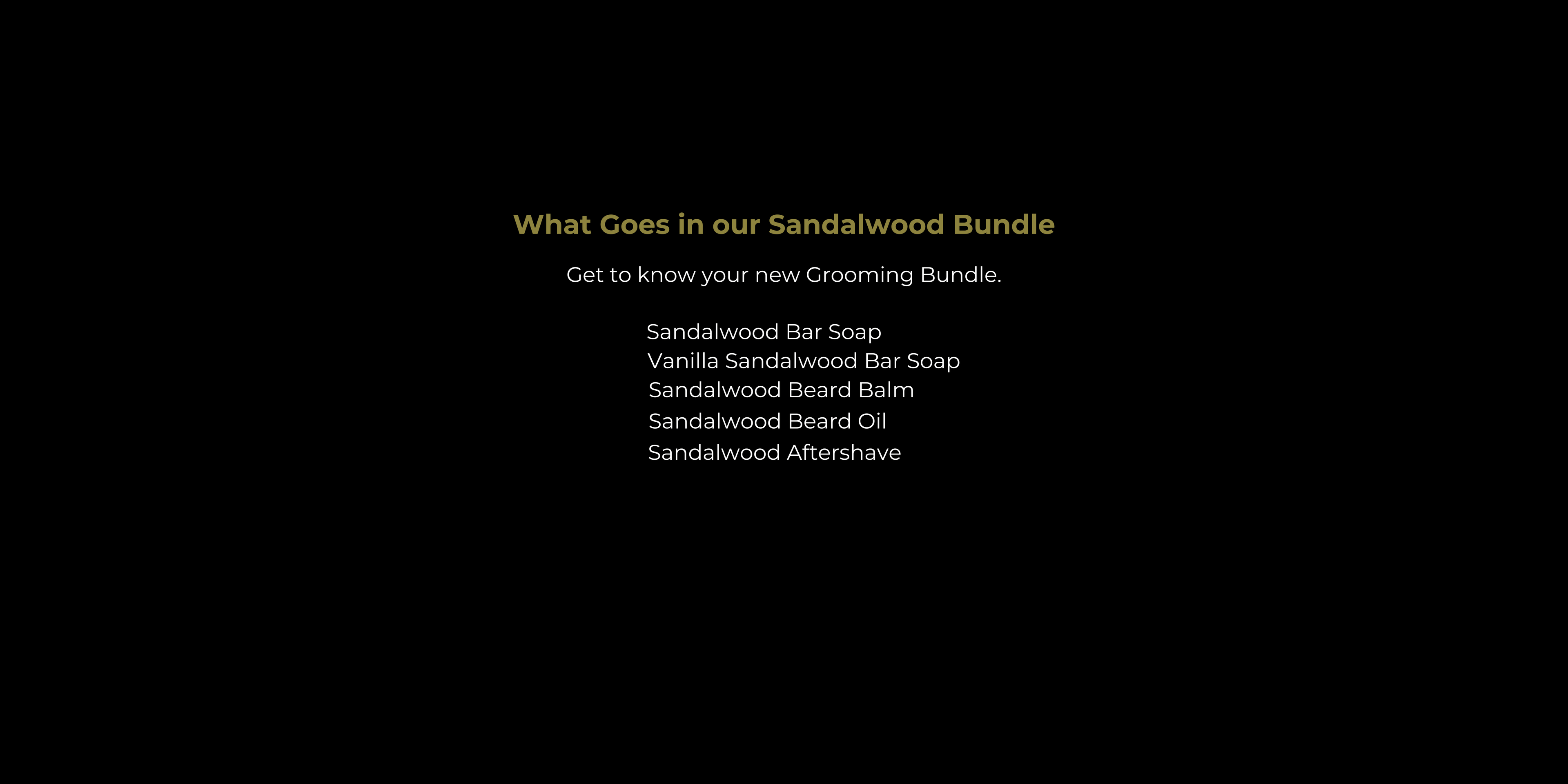 List of products in a bundle