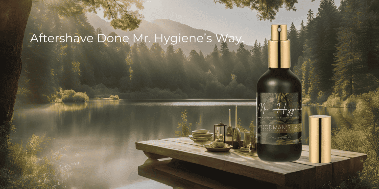 Woodmans Sage Mens Aftershave Banner