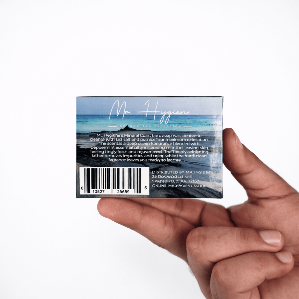 Mineral Coast Bar Soap – Exfoliating Bar Soap for Men - Mr. Hygiene