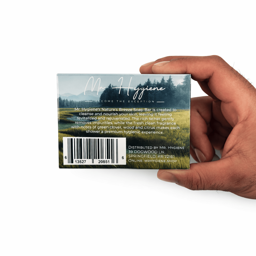 Nature’s Breeze Bar Soap - Mr. Hygiene