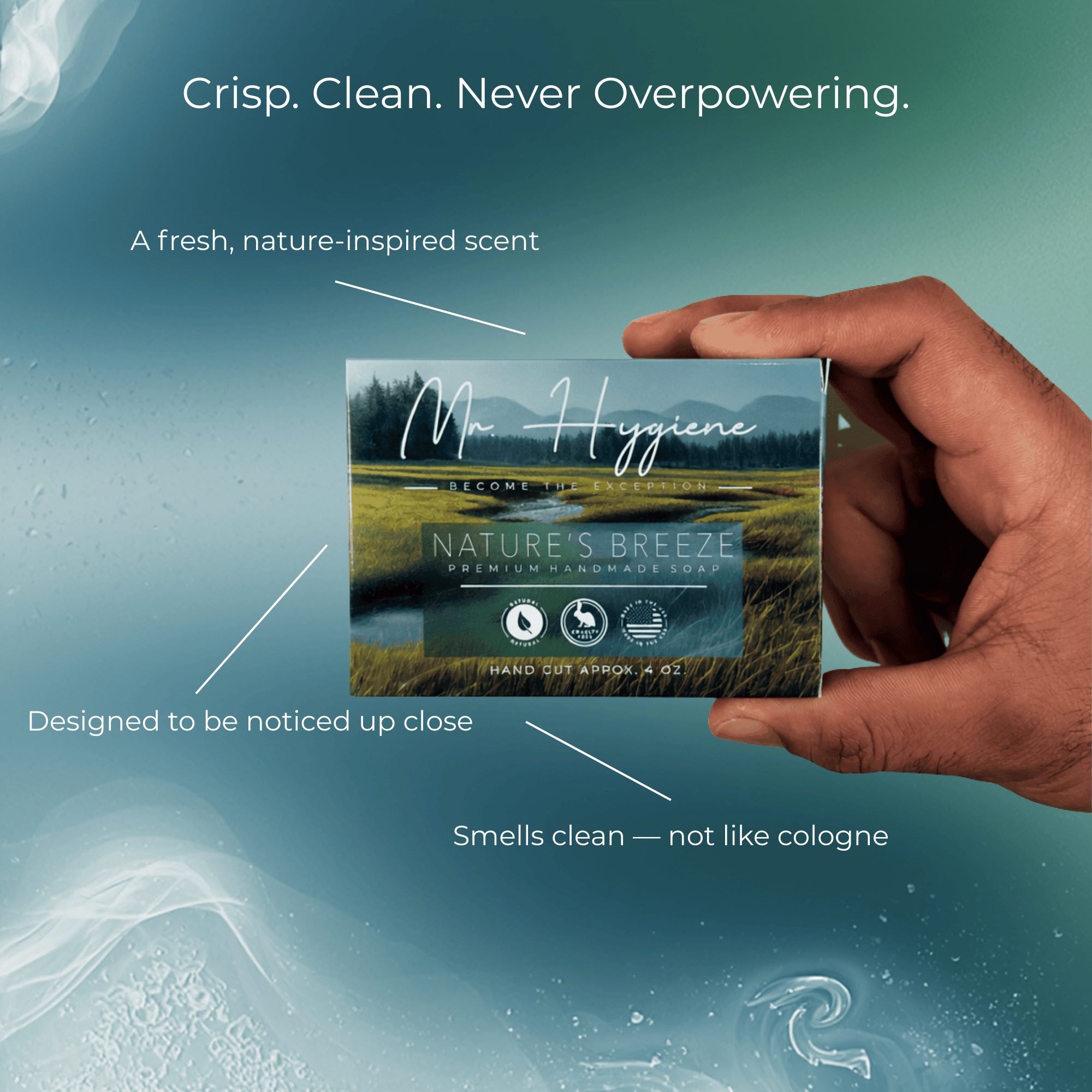 Nature’s Breeze Bar Soap - Mr. Hygiene