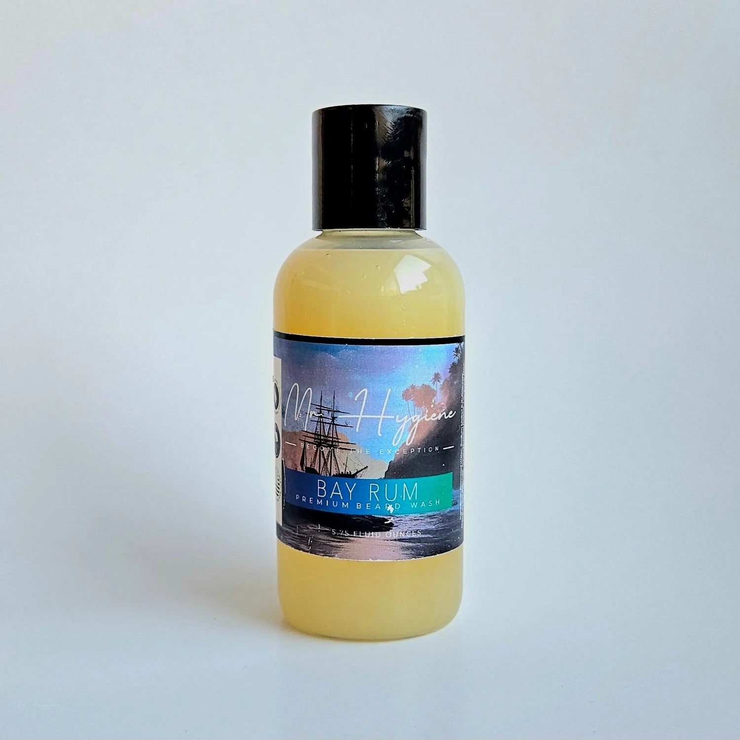 beard wash with white background