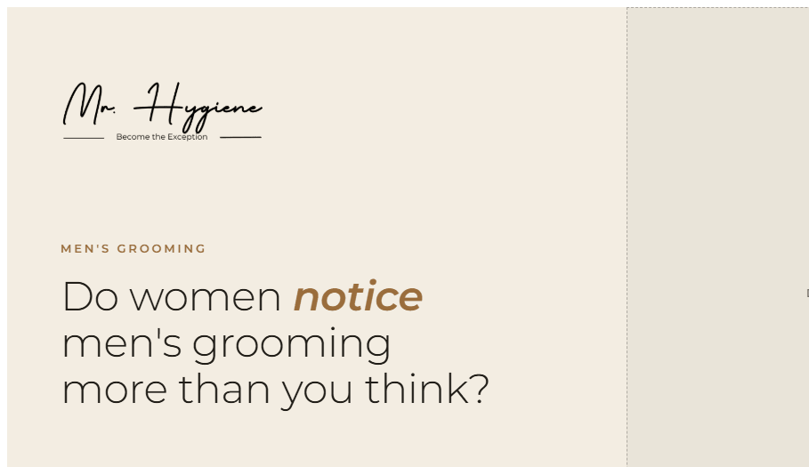 Do Women Notice Men's Grooming More Than You Think - Mr. Hygiene