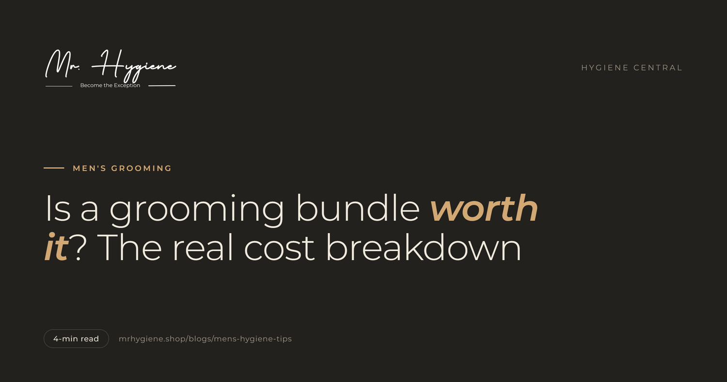 Is a Grooming Bundle Worth It? The Real Cost Breakdown