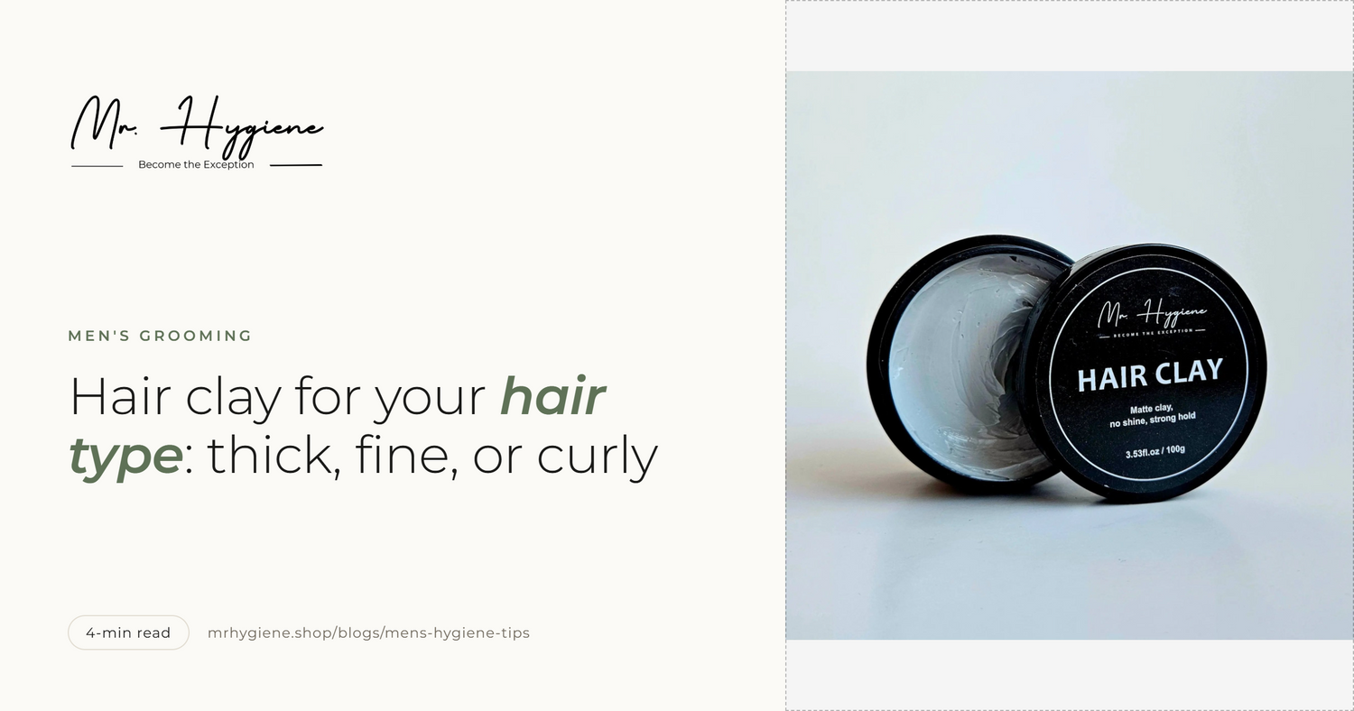 Hair Clay for Your Hair Type: Thick, Fine, or Curly