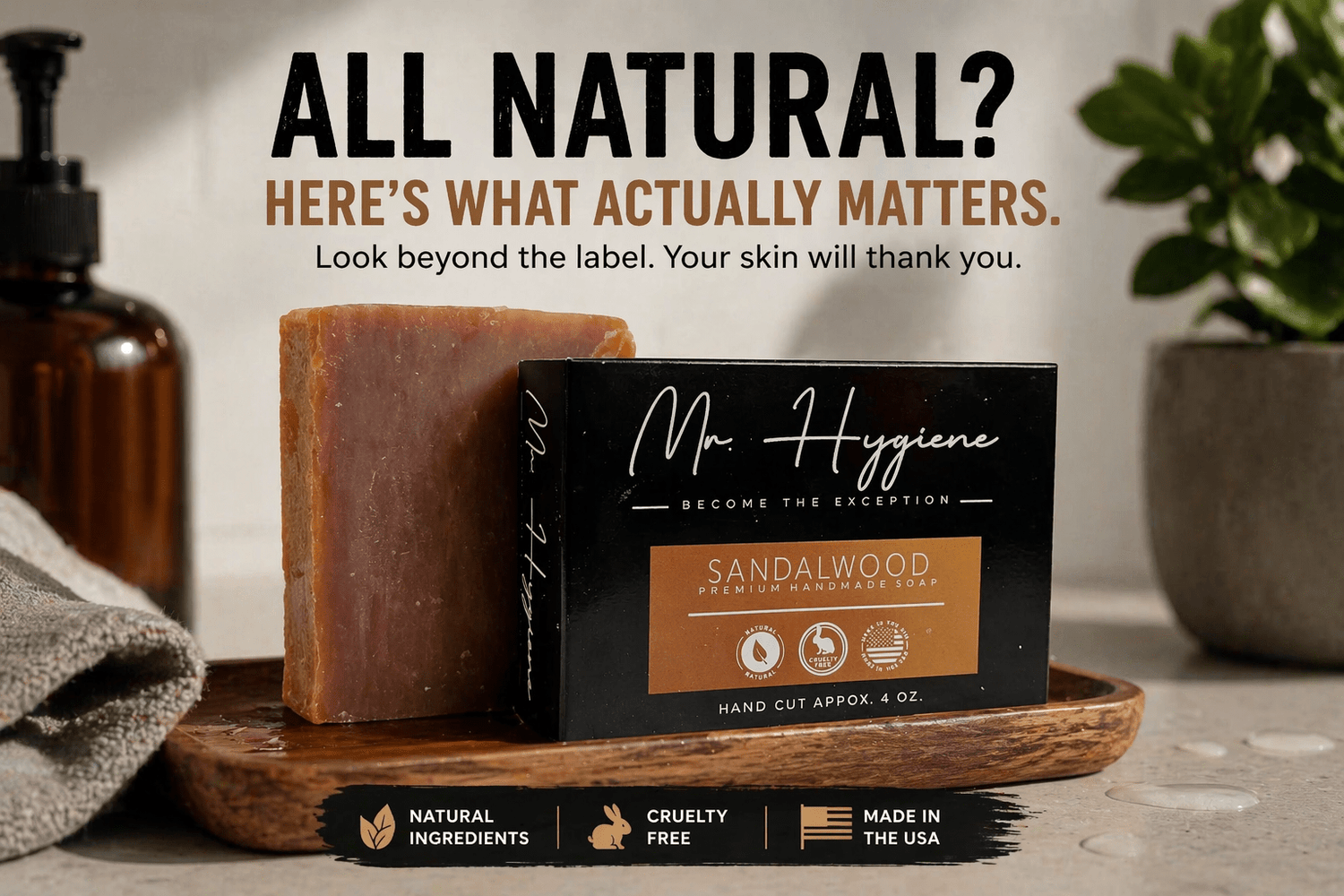 The Truth About All Natural Soap (What Actually Matters) - Mr. Hygiene