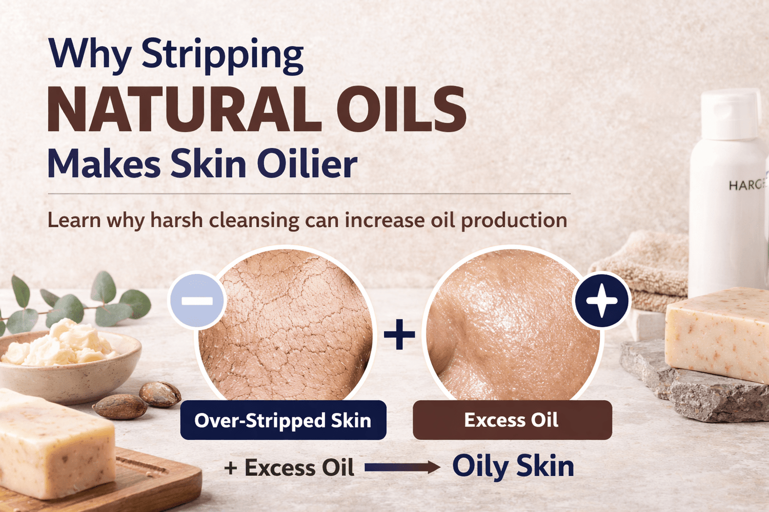 Why Stripping Natural Oils Makes Skin Oilier - Mr. Hygiene