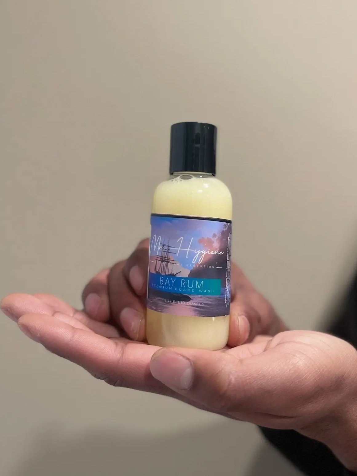 Bay Rum Beard Wash photo Shoot