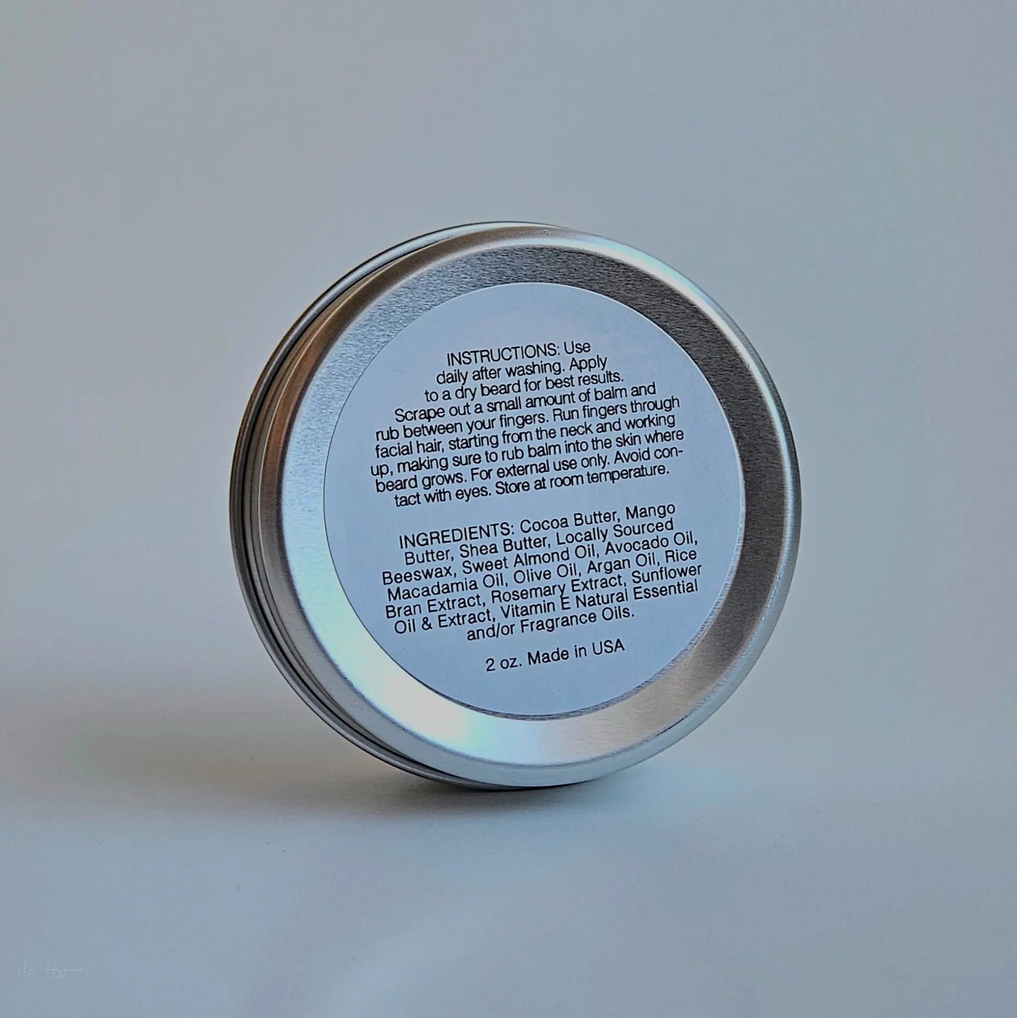 Bay Rum Organic Beard Balm Description