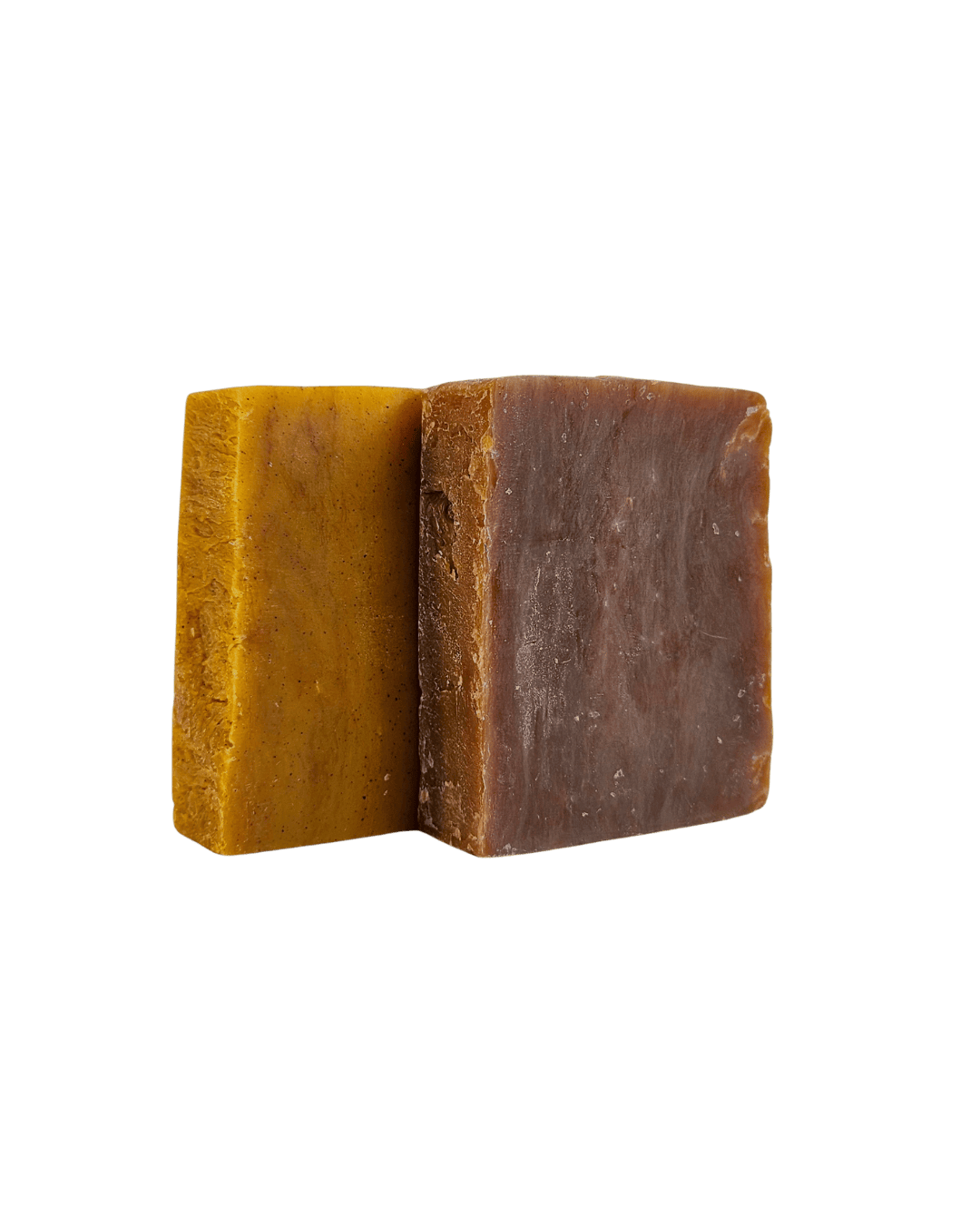 Two bar soaps side by side