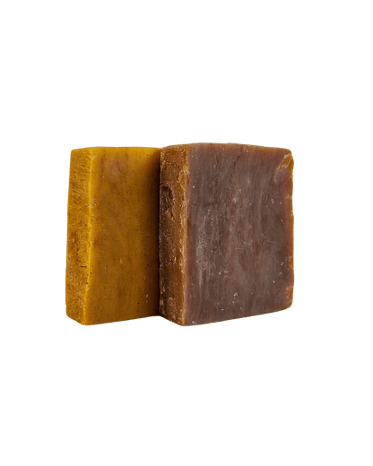 Two bar soaps side by side