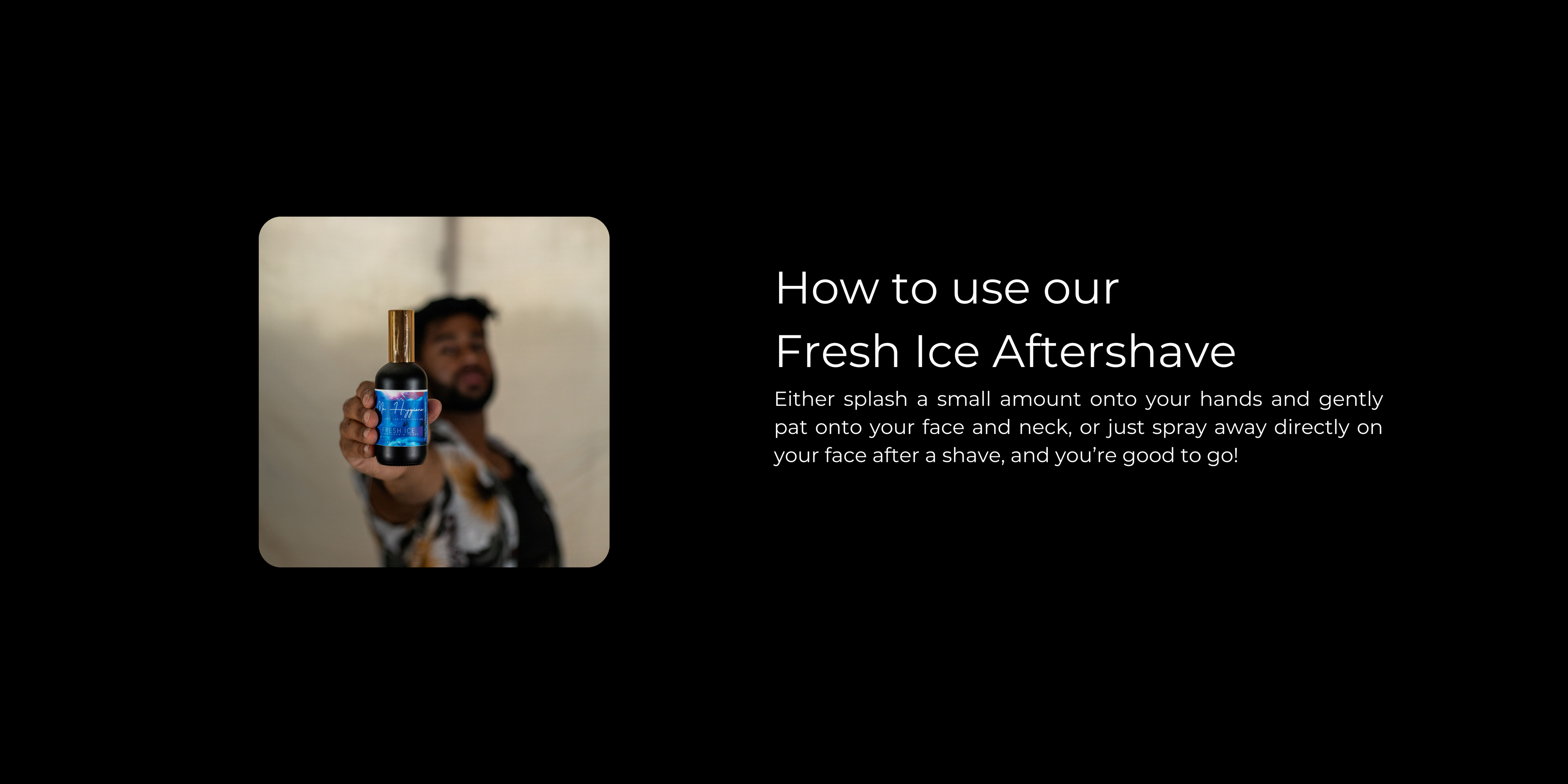 Fresh Ice Afteshaves How to Use