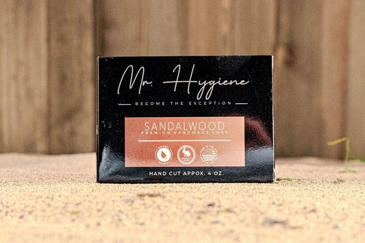 Sandalwood Soap in Sand