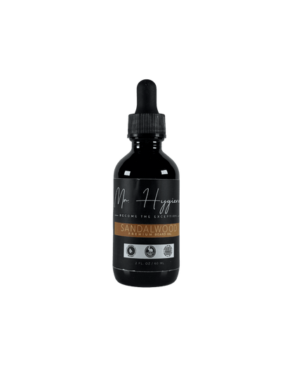Sandalwood Beard Oil in Bottle