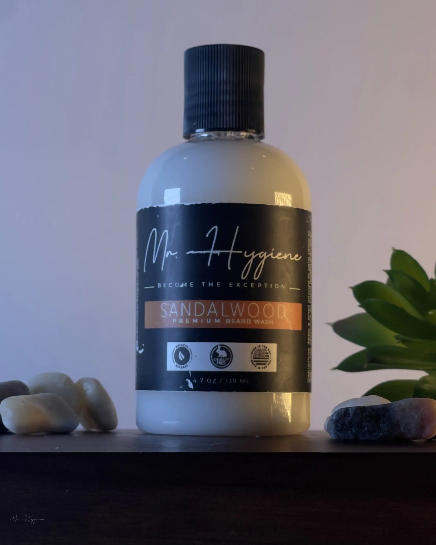 Sandalwood Beard Wash &amp; Conditioner White Background