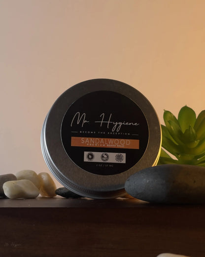 Sandalwood Mens Beard Balm Product Shot