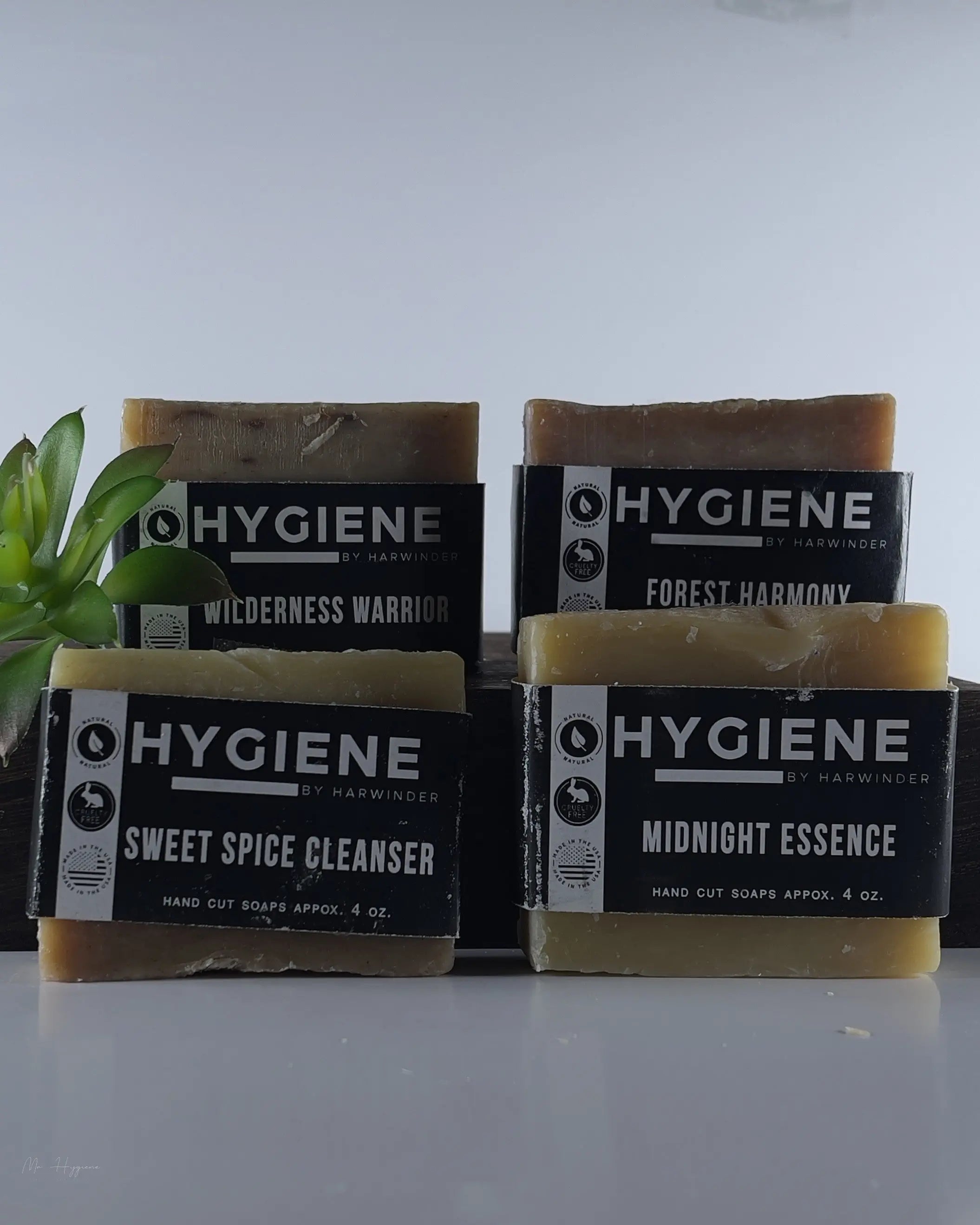 Best Bar Soap for Guys with green flower