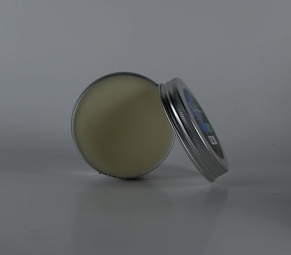 bay rum beard balm opened