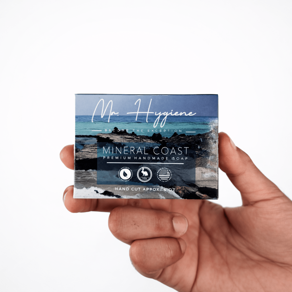 Mineral Coast Bar Soap – Exfoliating Bar Soap for Men - Mr. Hygiene