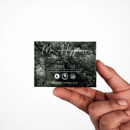 Pine Tar Bar Soap – Deep - Cleansing Natural Bar for Men - Mr. Hygiene