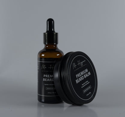 Premium Beard Oil and Balm Set - Mr. Hygiene