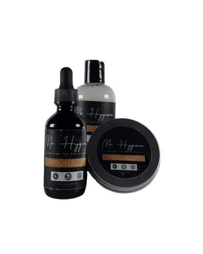Sandalwood Beard Kit - Mr. Hygiene