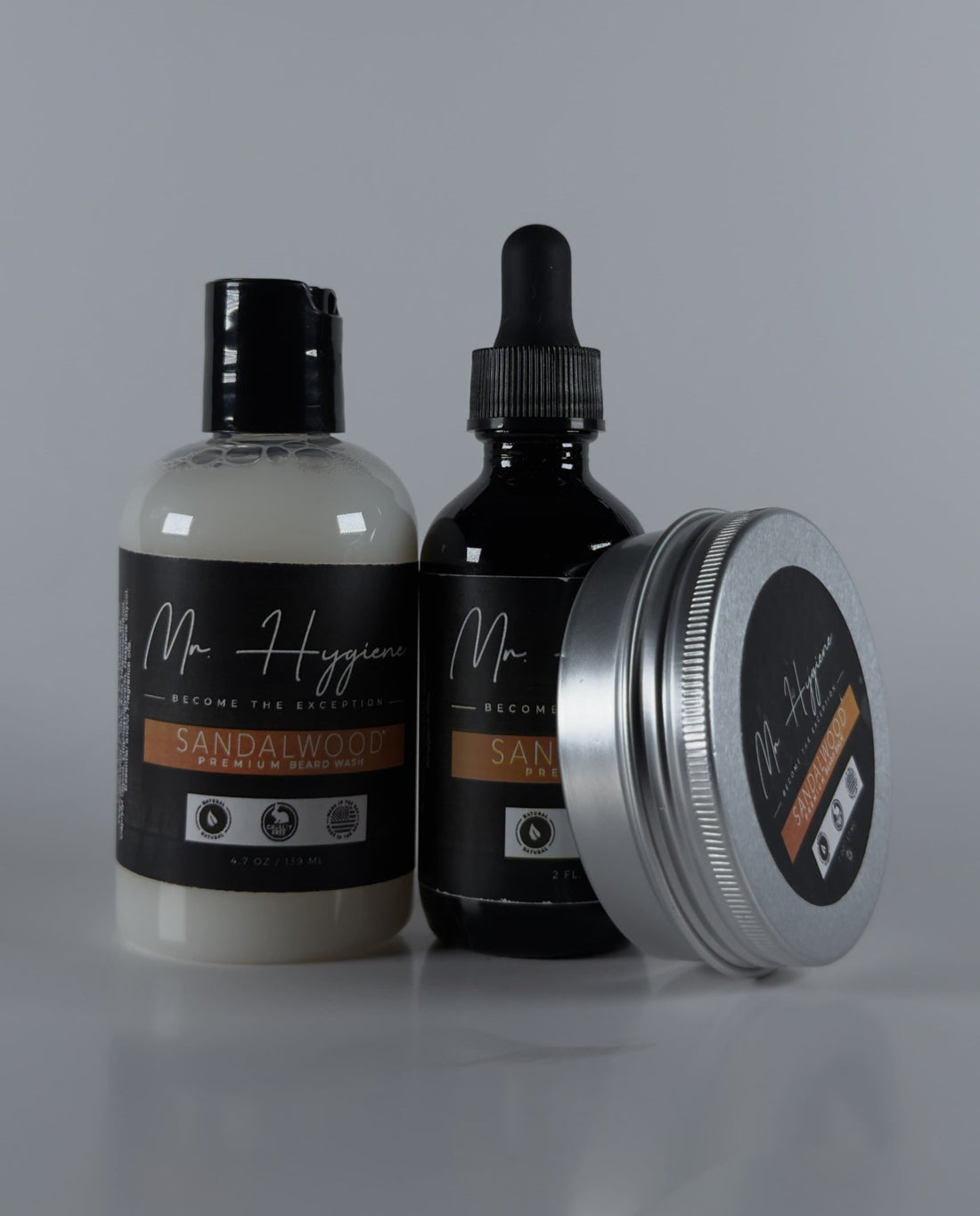 Sandalwood Beard Kit - Mr. Hygiene