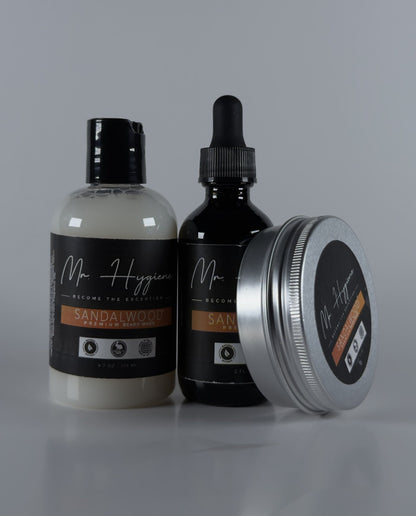 Sandalwood Beard Kit - Mr. Hygiene