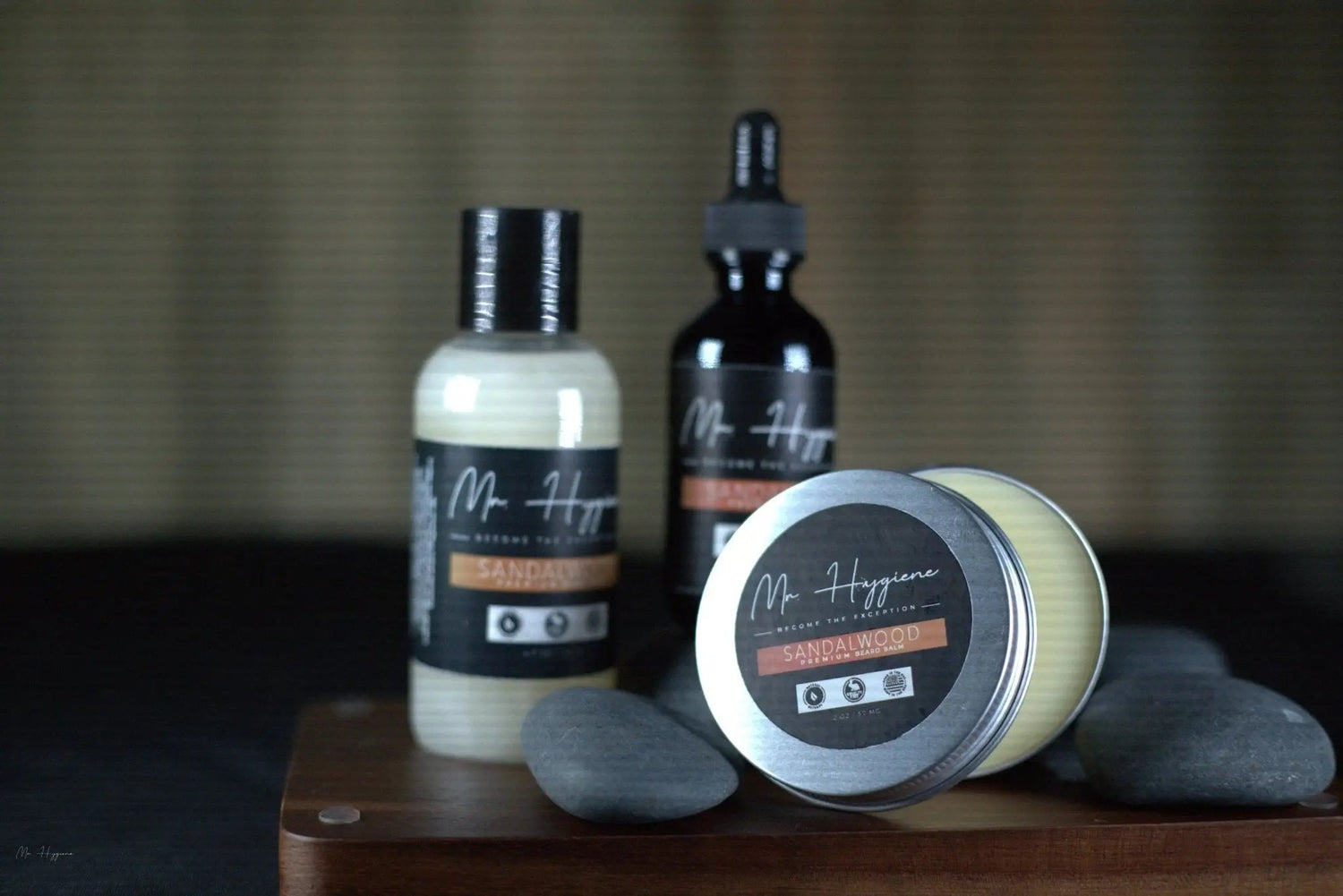 Sandalwood Beard Kit - Mr. Hygiene