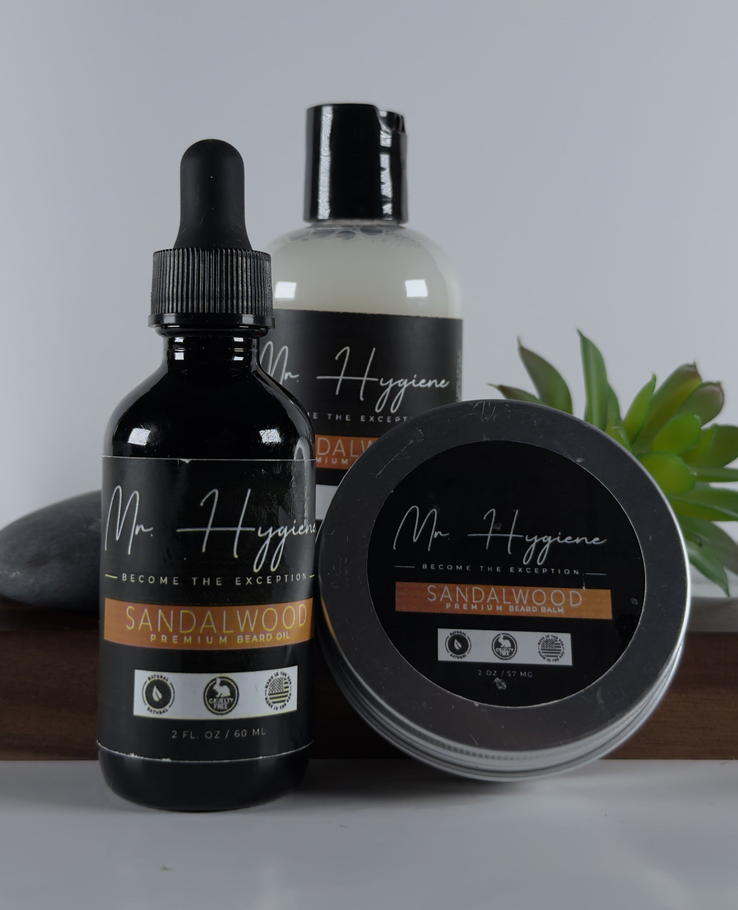 sandalwood beard kit