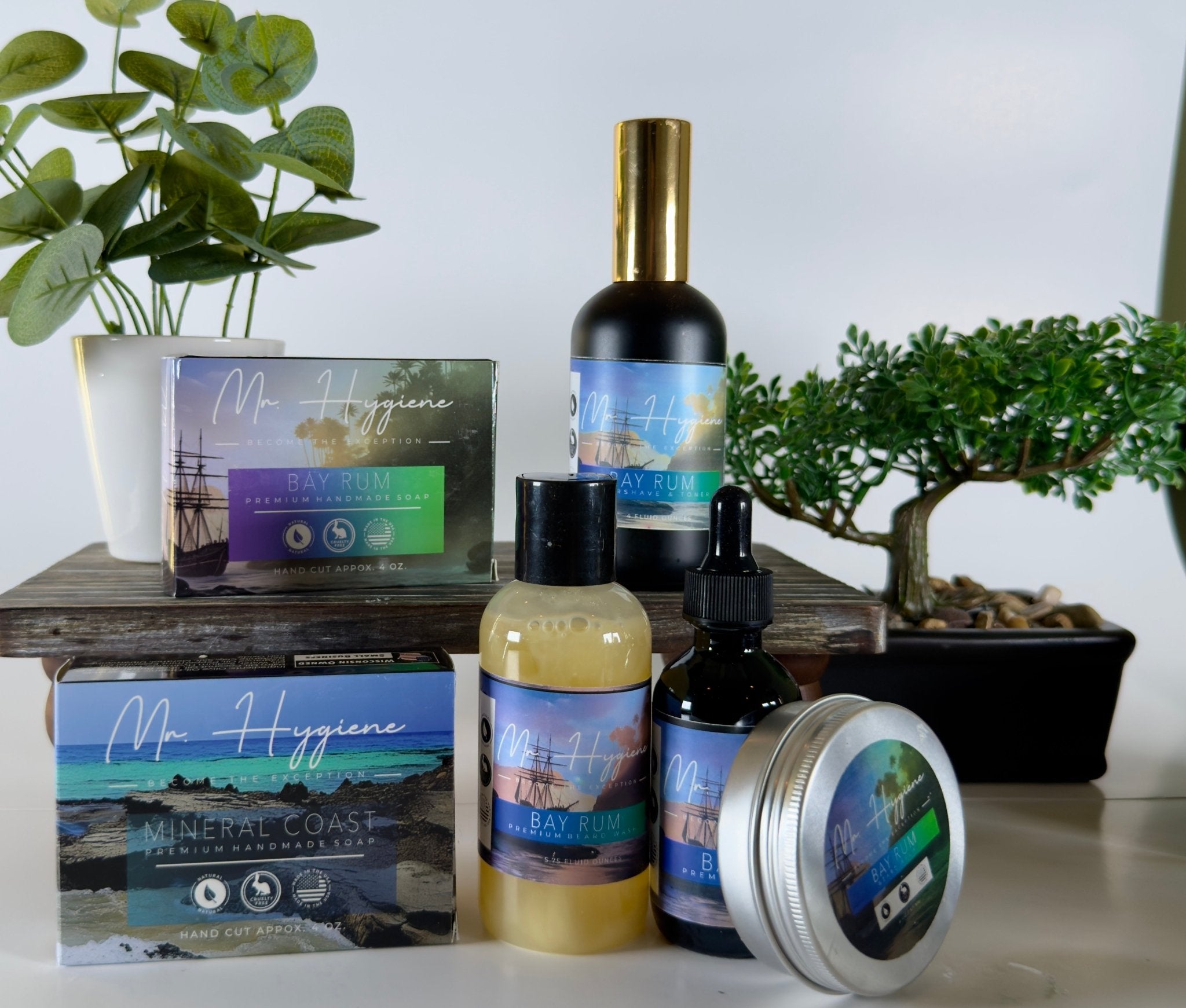 The Bay Rum Collection – Complete Men’s Grooming Set - Mr. Hygiene