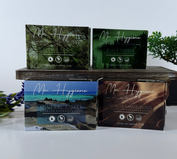 The Forest Noir Soap Collection – Bar Soaps for Men – Mr. Hygiene
