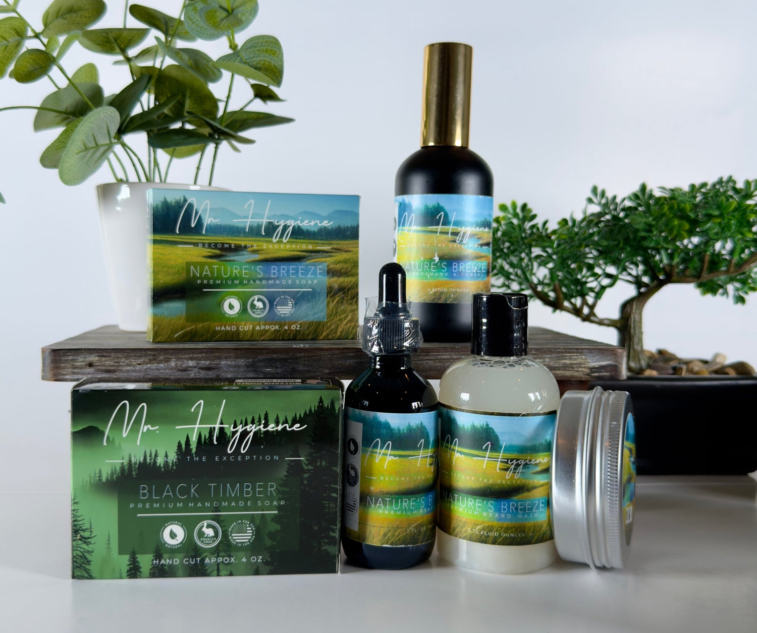 The Nature’s Breeze Collection – Complete Men’s Fresh Scent Kit - Mr. Hygiene