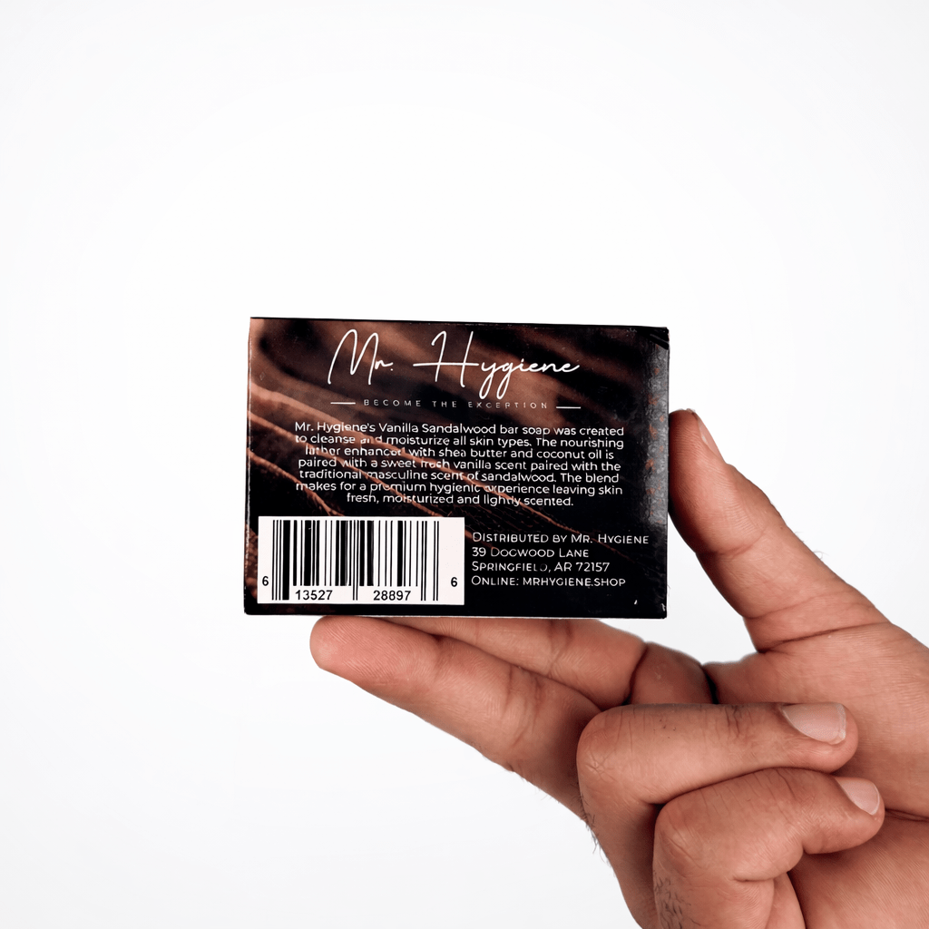 Vanilla Sandalwood Bar Soap – Masculine Bar Soap for Men - Mr. Hygiene